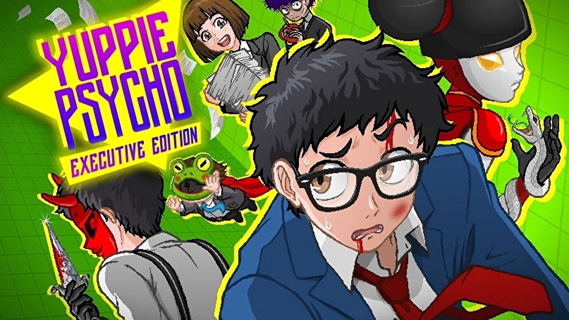 Yappy psycho. Мистер дьявол Яппи психо. Брайан Пастернак yuppie Psycho.