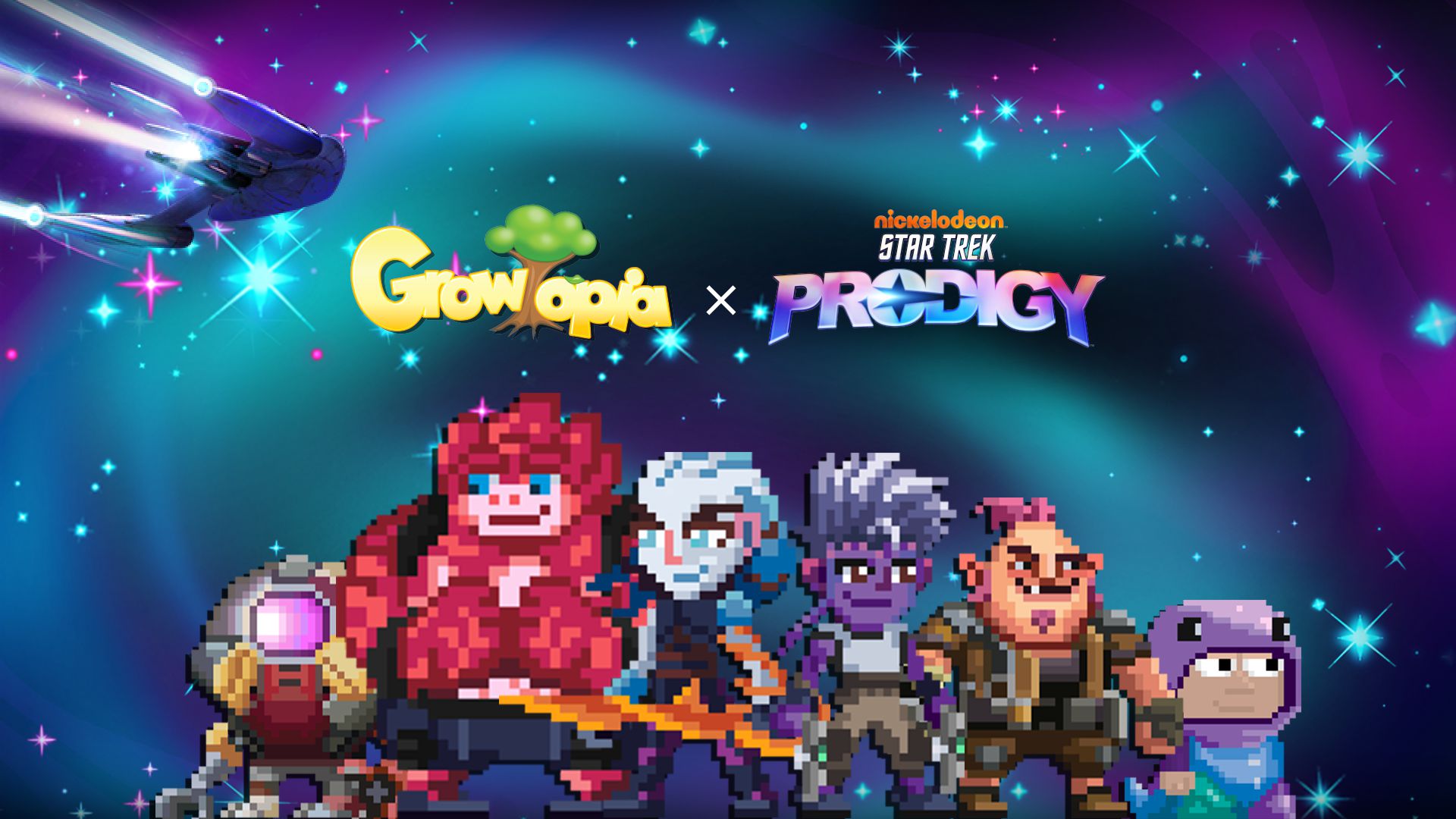 Growtopia recibe un crossover con Star Trek Prodigy