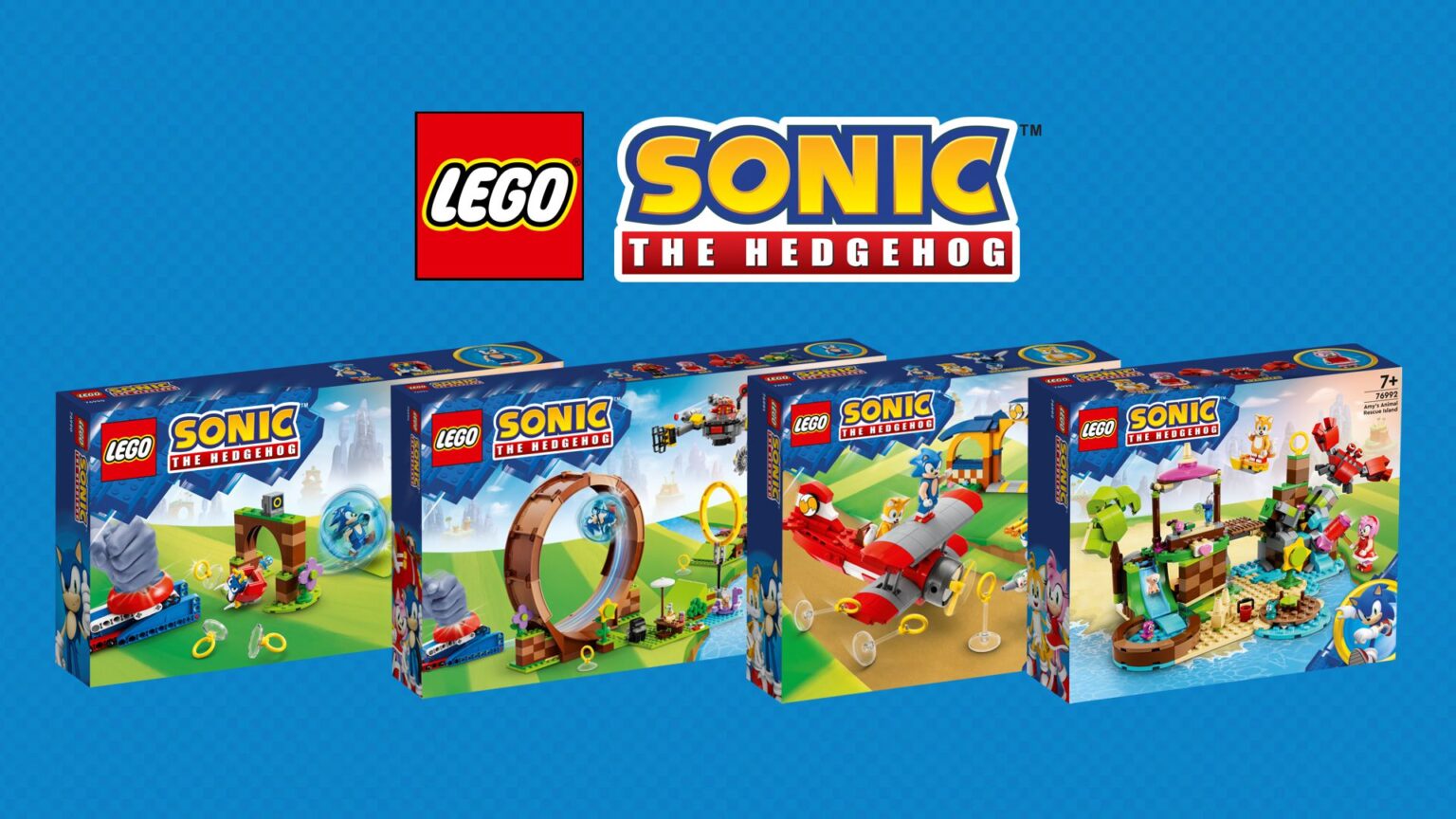 Anunciada la nueva gama de productos LEGO Sonic the Hedgehog